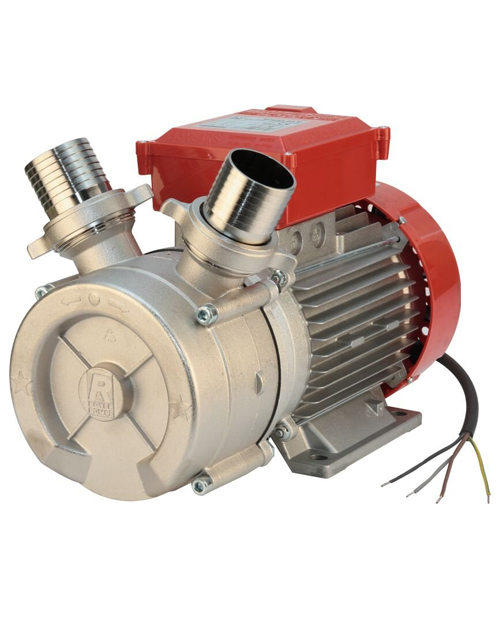 Αντλία NOVAX T 50 - 1400 rpm - 400volt - 3,0 hp - Ø50mm μεταγγίσεων ανοξείδωτη 