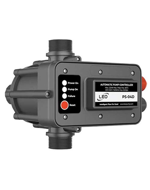 Ηλεκτρικό σύστημα 1"X1" LEO MAX 3HP πιεστικού ρυθμιζόμενο για αντλίες με καλώδια και φις