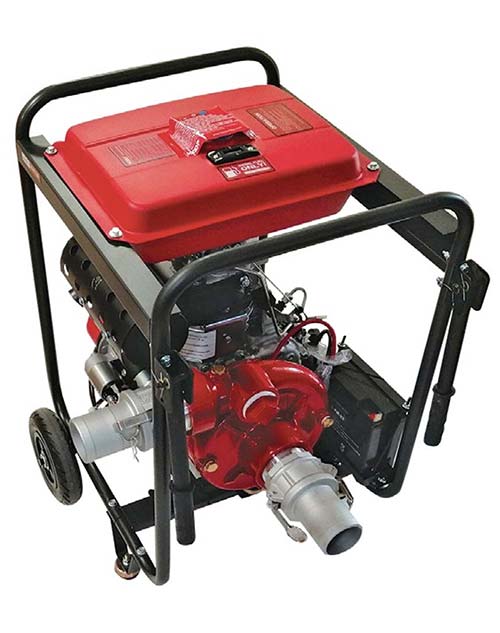 Πυροσβεστικό πετρελαίου KDP 80CLE 3"Χ3" 10Hp Μίζα