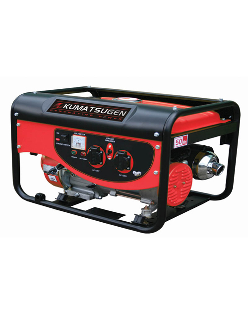 Γεννήτρια ρεύματος βενζινοκίνητη 3,5KVA Kumatsugen GB3000 - 220 Volt - AVR - 6,5 HP