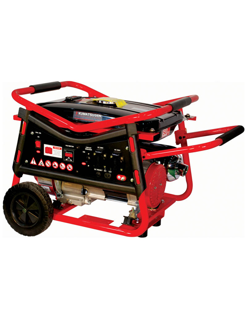 Γεννήτρια ρεύματος βενζινοκίνητη 3,5KVA Kumatsugen GB3700P - 220 Volt - 7 HP - AVR