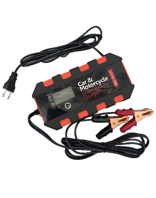 Φορτιστής-συντηρητής μπαταρίας 12/24volt 10Amp 180Watt
