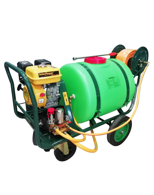 Ψεκαστικό συγκρότημα 40 ατμόσφαιρες(bar) INTERPOWER 120 με ΚΑΡΟΤΣΙ ΒΥΤΙΟ