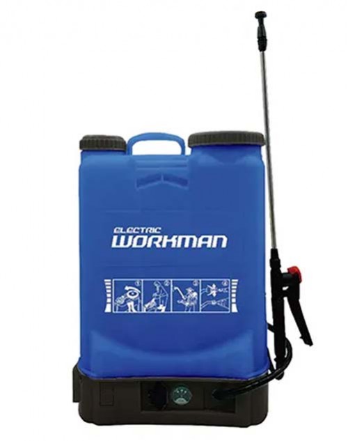 Ψεκαστήρας πλάτης ELECTRIC WORKMAN 16 EW16 λίτρα - με μπαταρία 8 Ah