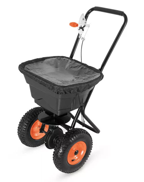 Σπορέας-λιπασματοδιανομέας Interpower80 τροχήλατος 36 κιλών + ΔΩΡΟ ΓΑΝΤΙΑ