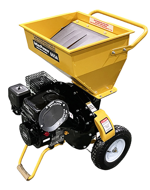 Θρυμματιστής κήπου κλαδιών & Mulching 2 σε 1 βενζίνης Interpower 605A - 7HP Hobby Θρυμματιστής κήπου κλαδιών & Mulching 2 σε 1 βενζίνης Interpower 605A - 7HP Hobby