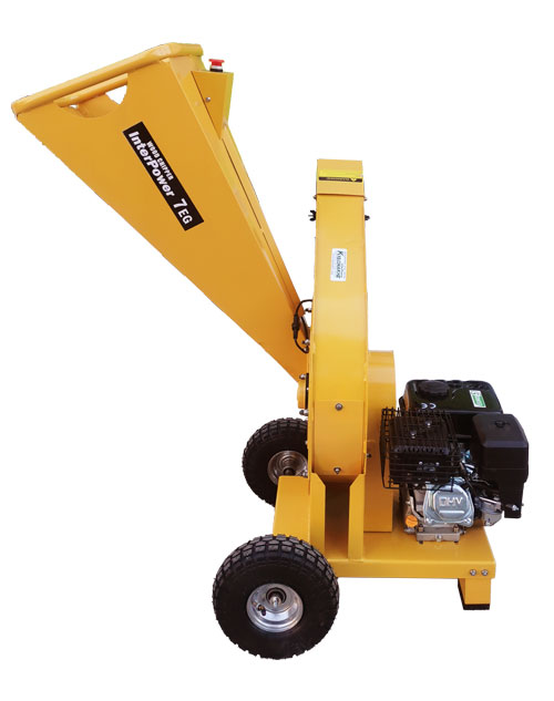 Θρυμματιστής κλαδιών βενζίνης Interpower 7HP με 2 μαχαίρια σε δίσκο