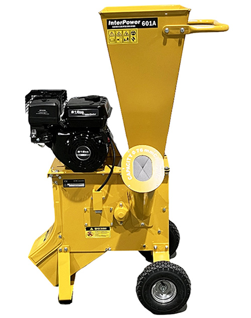 Θρυμματιστής κλαδιών INTERPOWER 601A 7HP 2 ΣΕ 1 Θρυμματιστής κλαδιών INTERPOWER 601A 7HP 2 ΣΕ 1