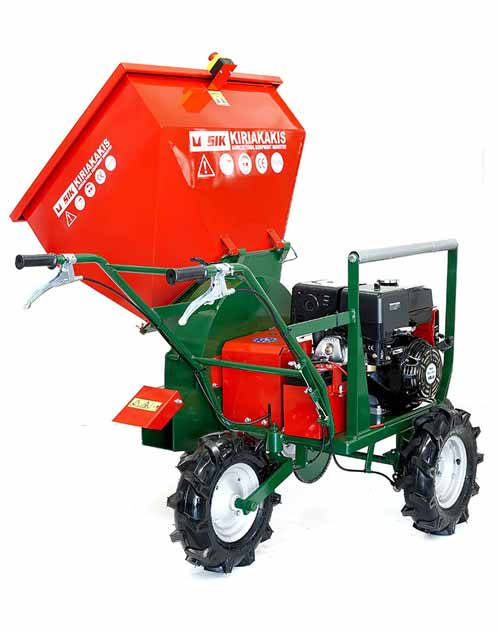 Θρυμματιστής κλαδιών αυτοκινούμενος SIK KIRIAKAKIS PowerChipper2 βενζίνης ή πετρελαίου με μίζα και μπαταρία