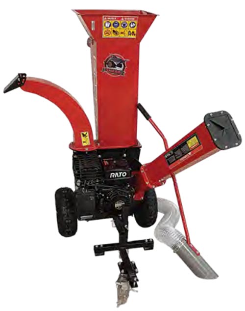 Βενζινοκίνητος Βιοθρυμματιστής SHARK DR-GS-65V 7HP με Σκούπα Αναρρόφησης
